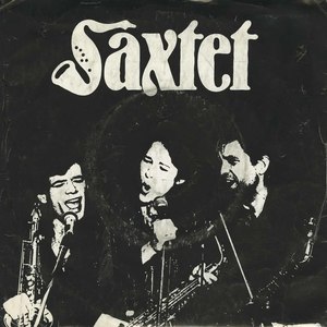45 saxtet pic sleeve front