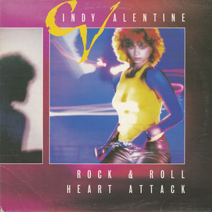 Cindy valentine   rock   roll heart attack front