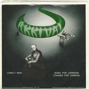 45 arrival lonely man pic sleeve front