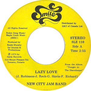 New city jam band lazy love 1975 a