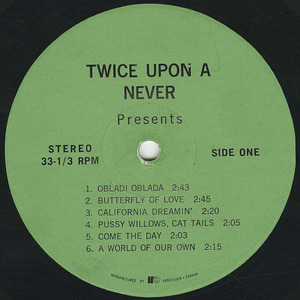 Twice upon a never label 01