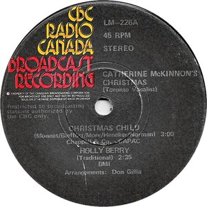 Catherine mckinnon christmas child cbc radiocanada broadcast recording aiii