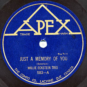 Eckstein  willie   just a memory of you squared
