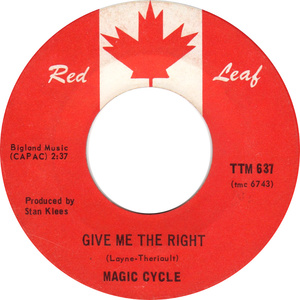 Magic cycle give me the right 1967