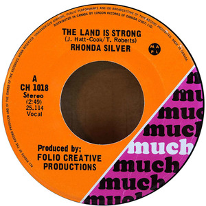 Rhonda silver   the land is strong label 02