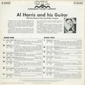 Al harris and his guitar ctl 5032 front