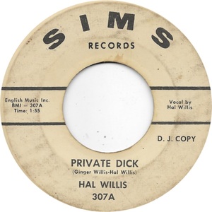 Hal willis private dick 1966