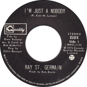 Ray st germain im just a nobody quality