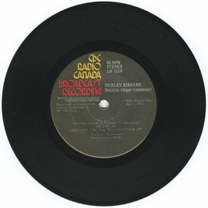 45 shirley eikhard   halifax singer composer cbc lm 312 vinyl 01
