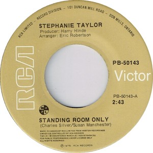 Stephanie taylor standing room only rca victor