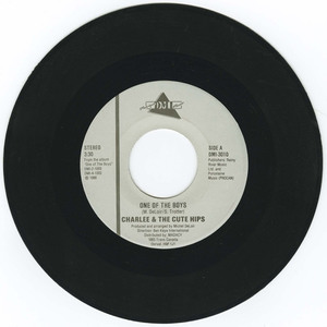 45 charlee   the cute hips   one of the boys vinyl 01