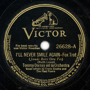 Tommy dorsey and his orchestra   i'll never smile again %282%29