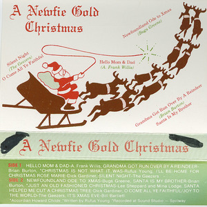 Cassette va a newfie gold christmas front