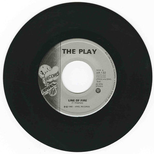 45 play   line of fire bw whispers in the air vinyl 01
