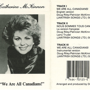 Cassette   catherine mckinnon   we are canadian front