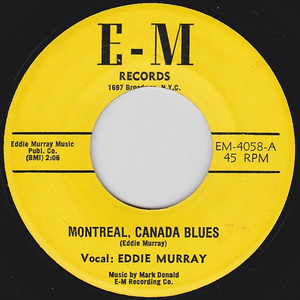Murray  eddie   montreal  canada blues bw stepping high dance %281%29