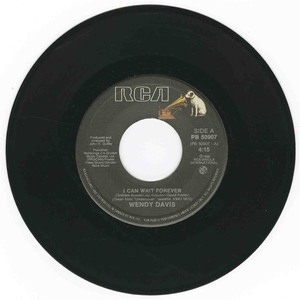 45 wendy davis   i can wait forever bw i wanna hold you tonight vinyl 01