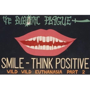 1984 smile   think positive squared
