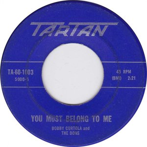 Bobby curtola you must belong to me tartan ai