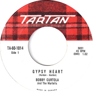 Bobby curtola and the martells gypsy heart tartan a vi