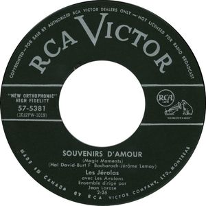 Les jerolas souvenirs damour magic moments rca victor