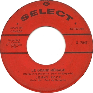 Jenny rock le grand menage select a