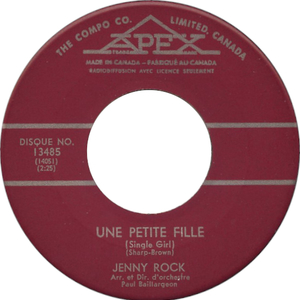 Jenny rock une petite fille apex aaa
