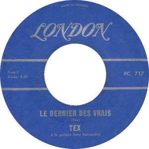 Tex lecor le dernier des vrais london ai