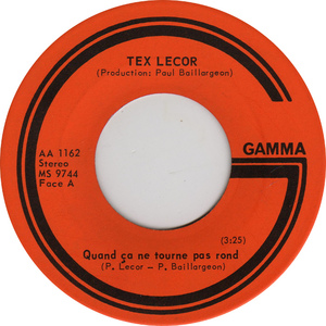 Tex lecor quand ca ne tourne pas rond gamma a v