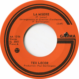Tex lecor la misere gamma a vii