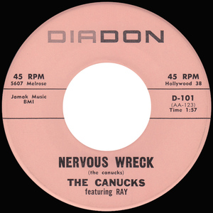 The canucks   nervous wreck bw my kind of love %281%29