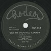 Give Me Good Old Canada // Yodeller's Dream