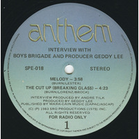 Interview with Boys Brigade and Producer Geddy Lee