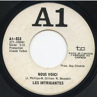 Nous voici b/w La justice