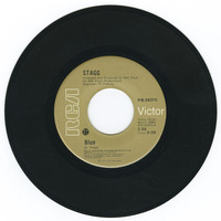 Blue b/w Let's Get On With The Game