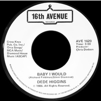 Baby I Would b/w Is it Love Yet