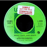 Bright Lights, Hard Nights b/w She Looked Like a Woman to Me
