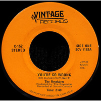 You're So Wrong b/w She Wears My Ring