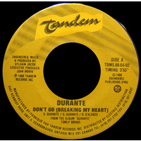  Don't Go (Breaking My Heart) b/w All That Magic