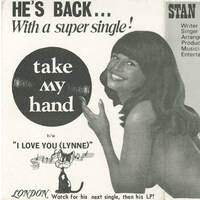 Take My Hand b/w I Love You (Lynne)