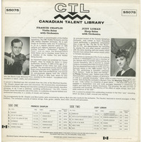 Violin Solos with Orchestra (split with Judy Loman)