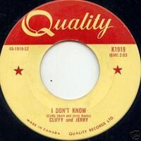 I Don't Know b/w What Will I Do