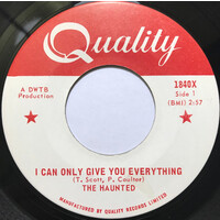 I Can Only Give You Everything b/w No More Lovin'