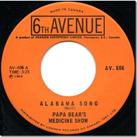 Alabama Song b/w Slow Moshun