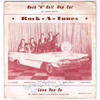 Love You So b/w Rock 'N' Roll Hep Cat (picture sleeve)