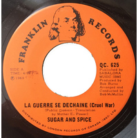 La Guerre Se Dechaine b/w Cruel War (Live)