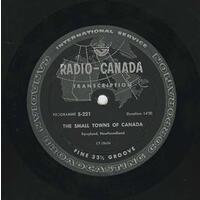 Ferryland, Newfoundland Labrador - Programme E-221