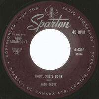 Baby, She's Gone b/w You Can Bet Your Bottom Dollar