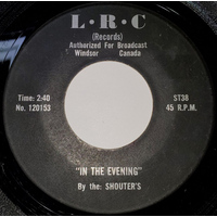 In The Evening b/w Can I Help It