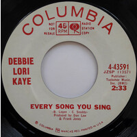 Every Song You Sing b/w You're Not There